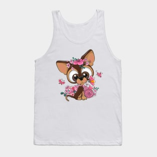 Cute Chihuahua dog Tank Top